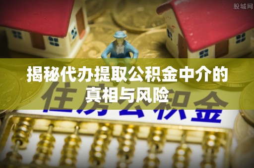 扶沟揭秘代办提取公积金中介的真相与风险