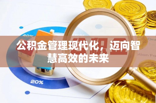 扶沟公积金管理现代化，迈向智慧高效的未来