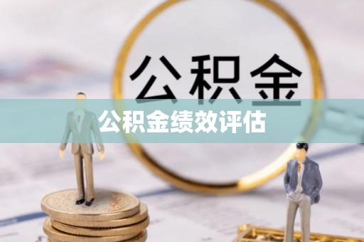 扶沟公积金绩效评估